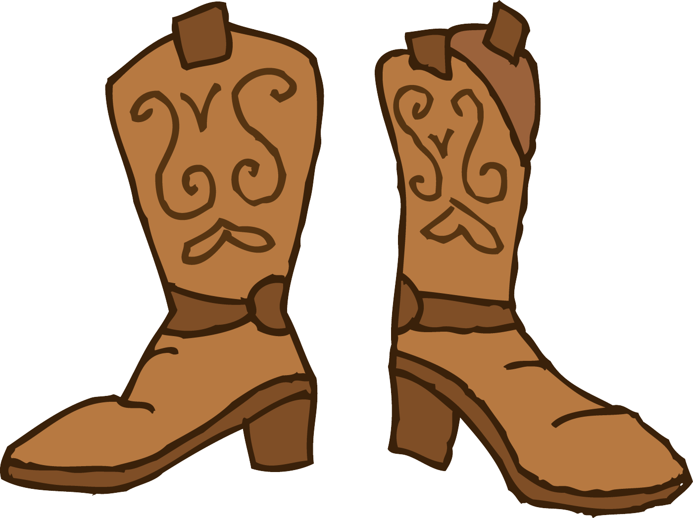 Cowboy Boots Images Clip - Clipart Cowboy Boots - Png Download (1024x766), Png Download
