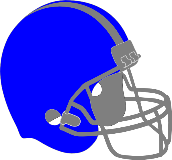 Cool Dallas Cowboys Clipart - Blue Football Helmet Clipart - Png Download (600x559), Png Download