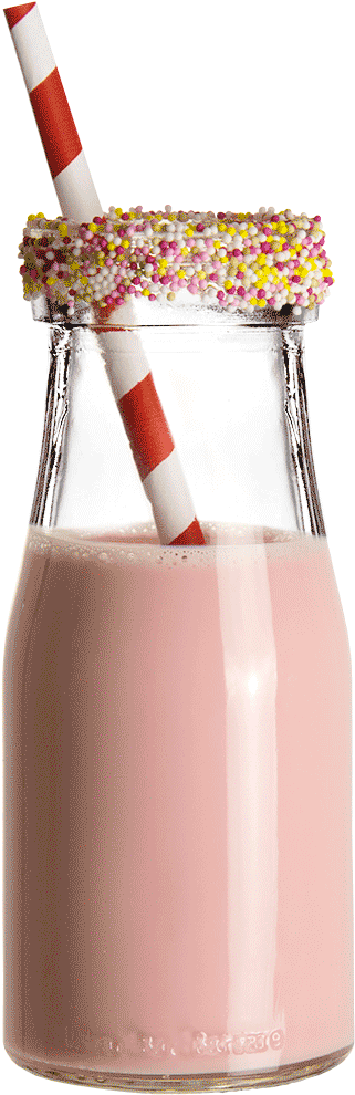Lassi Milk Bottle - Milk Shakes In Bottles Clipart (1000x1000), Png Download