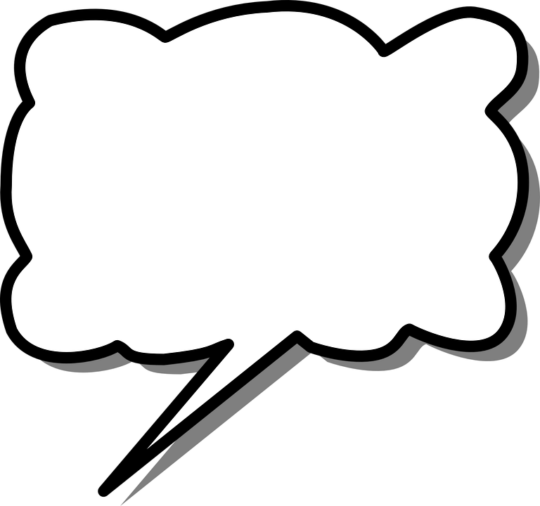 Speech, Bubble, Cloud, Arrow, Message, Icon, Blank - Cloud Clip Art - Png Download (768x720), Png Download