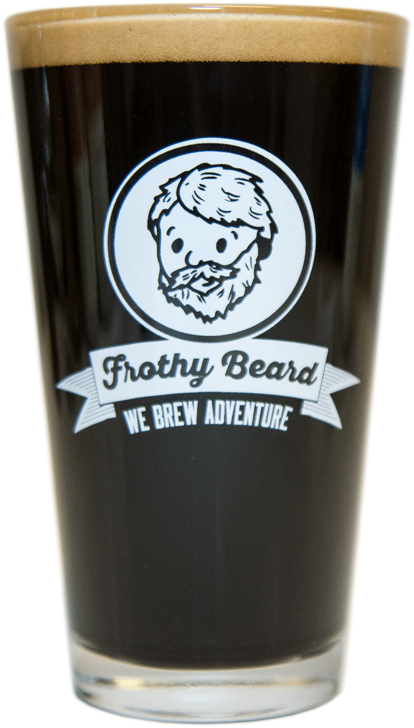 Added Lactose Gives This A Rich Creamy Mouthfeel - Pint Glass Clipart (1994x2403), Png Download