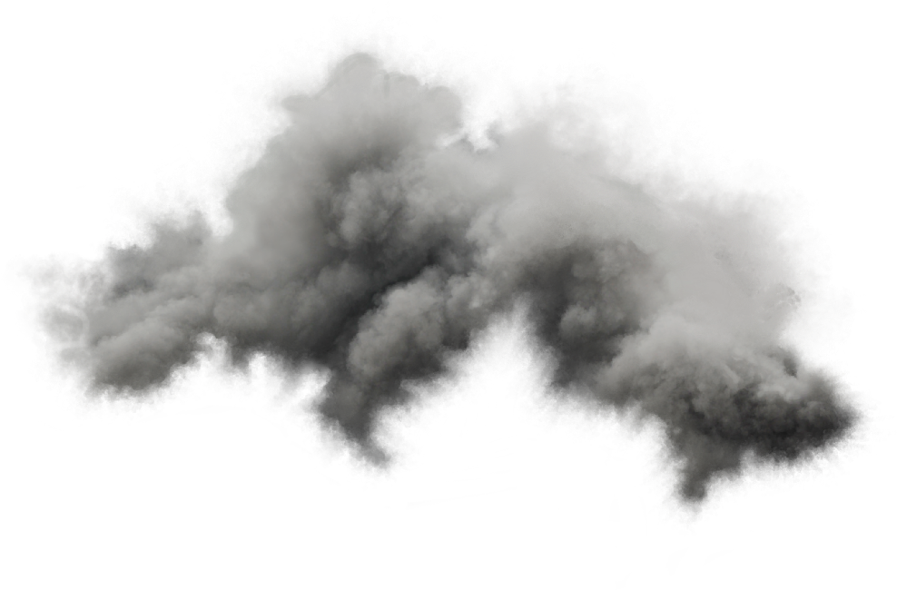 Cloud Sticker - Smoke Clipart (1024x768), Png Download