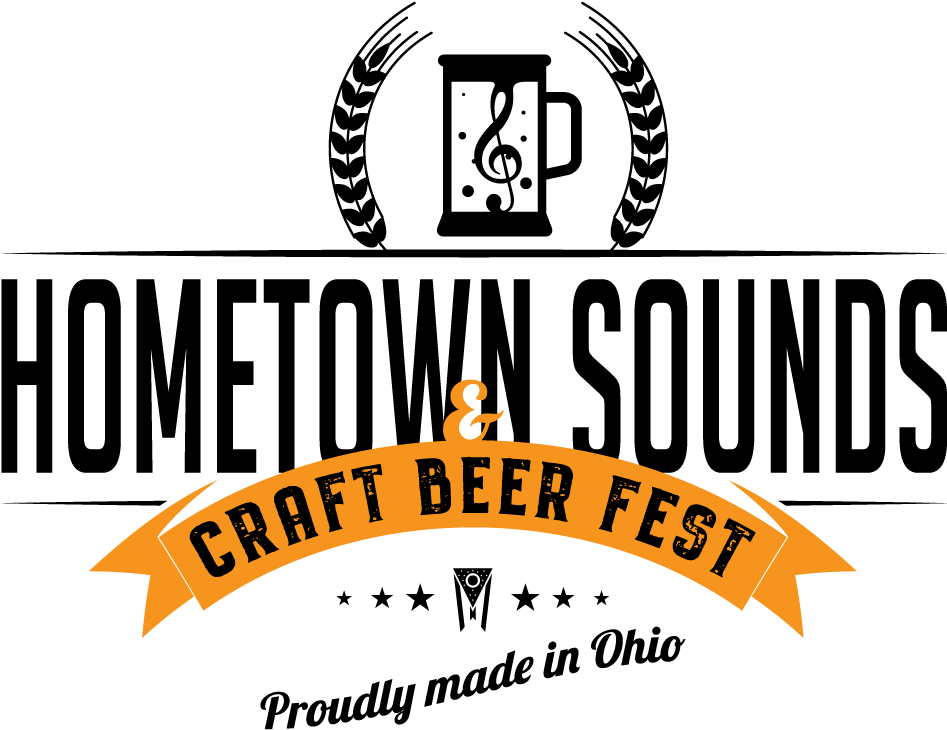 Hometown Sounds & Craft Beer Fest - Graphic Design Clipart (1021x803), Png Download