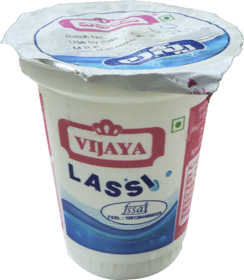 Lassi Glass 200ml - Plain Fat-free Yogurt Clipart (1000x667), Png Download