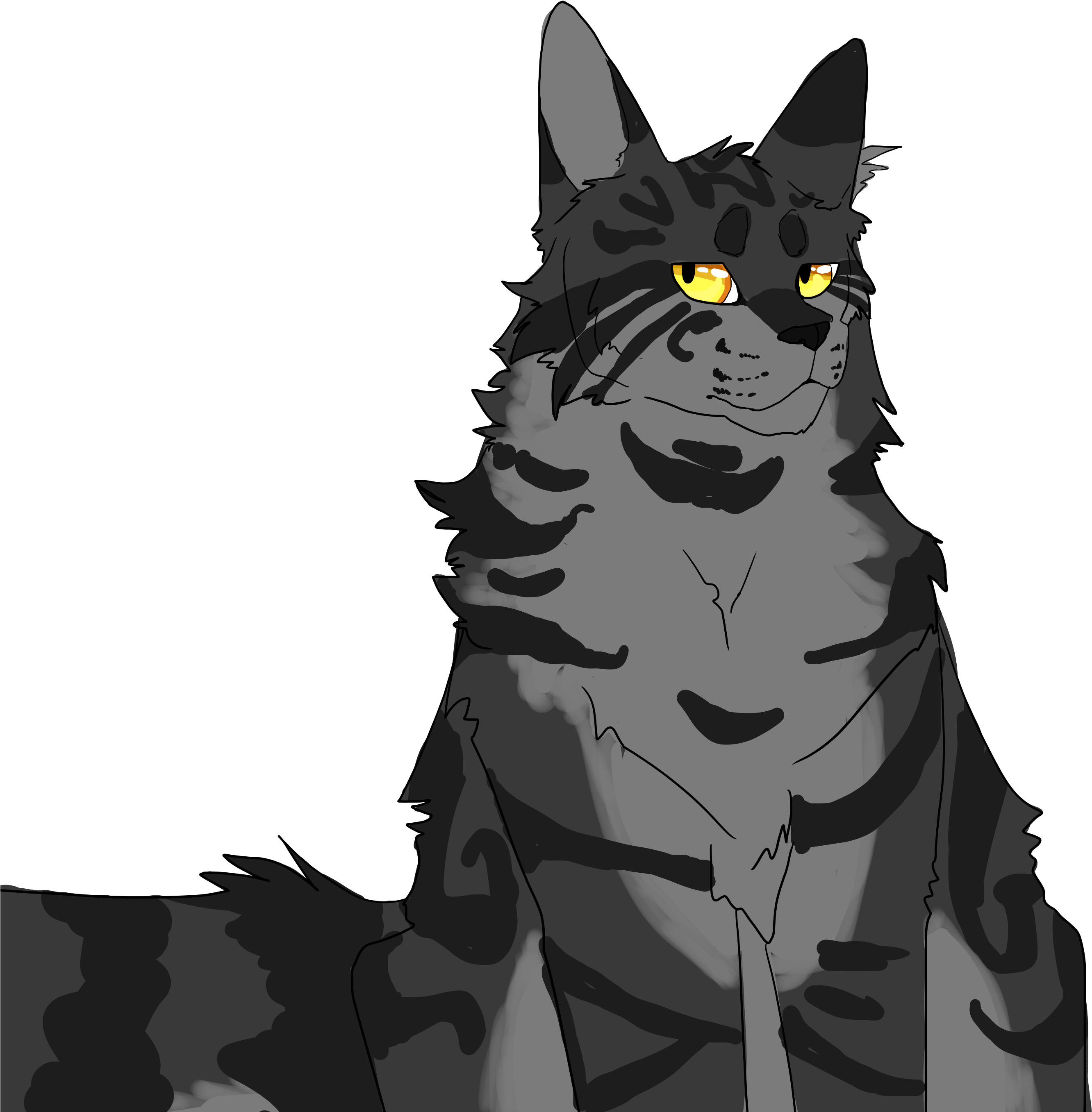 Darkcloud - Illustration Clipart (3000x3000), Png Download