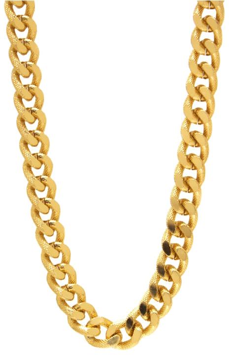 Thug Life Chain Png Image Transparent - Golden Chain For Men Clipart (560x770), Png Download