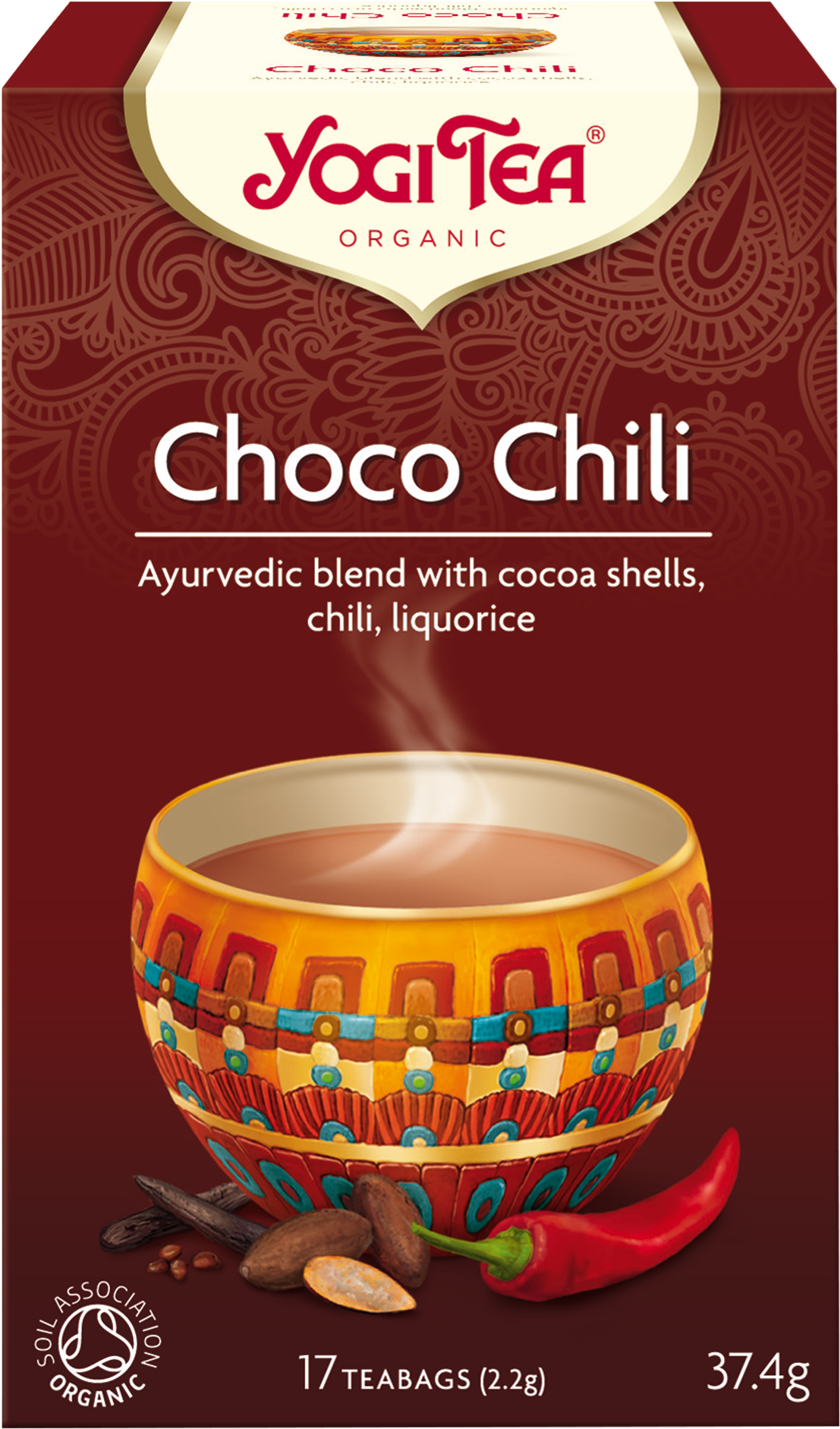 Yogi Tea Choco Chili Clipart (1400x2100), Png Download