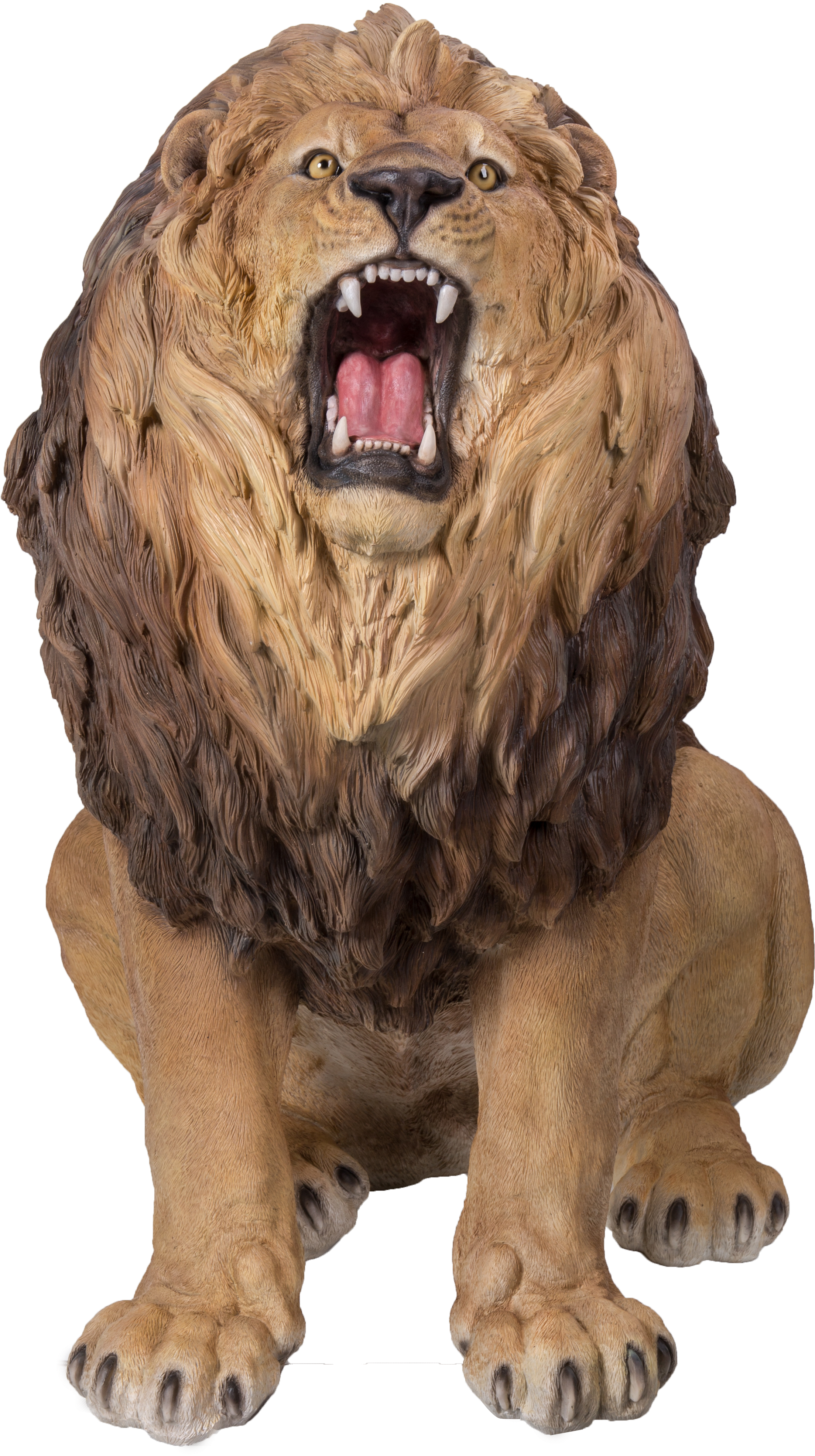 Masai Lion Clipart (2395x4128), Png Download