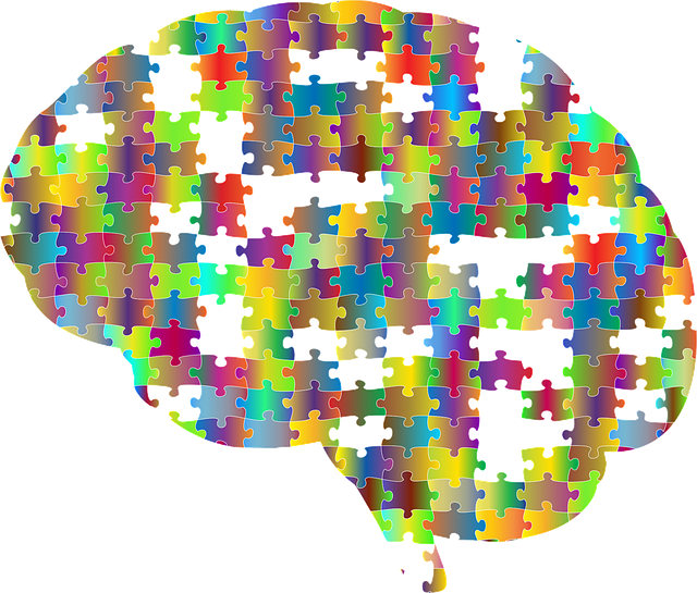 Brain As A Puzzle Clipart (640x545), Png Download