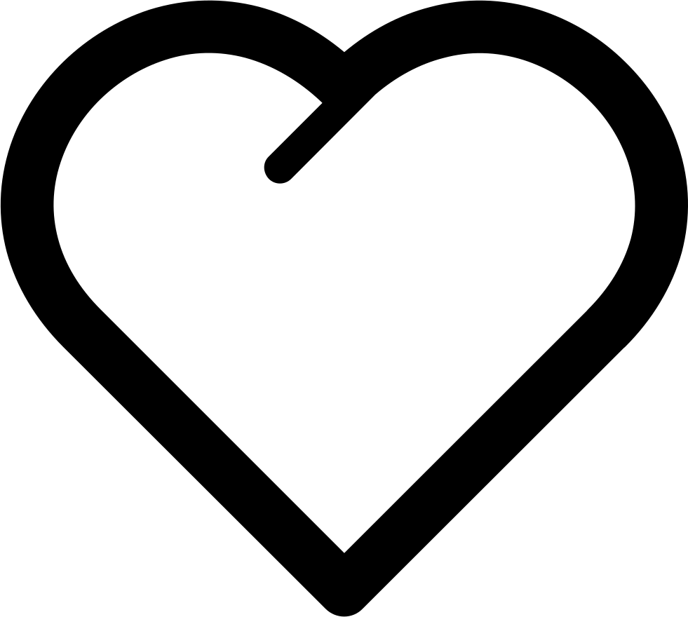 Png File - Simple Heart Png Clipart (981x880), Png Download