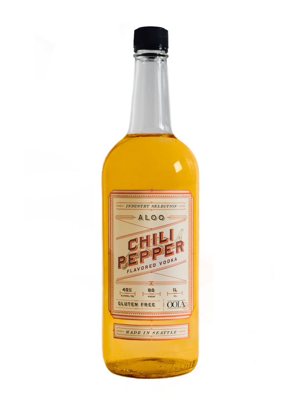 Aloo Chili Pepper Vodka Bottle Shot 2018 - Grain Whisky Clipart (1000x1333), Png Download