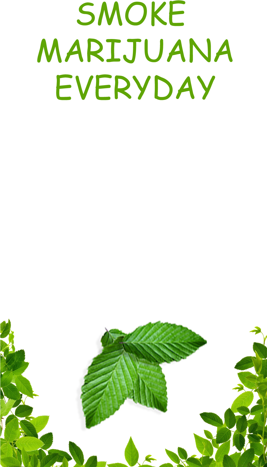 Bonus - Weed Custom Snapchat Filter Clipart (1080x1920), Png Download