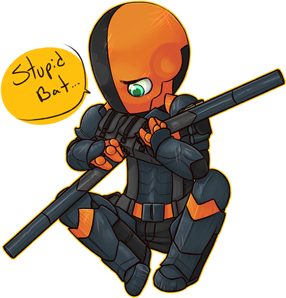 Deathstroke Clipart Arkham Origins - Png Download (581x606), Png Download