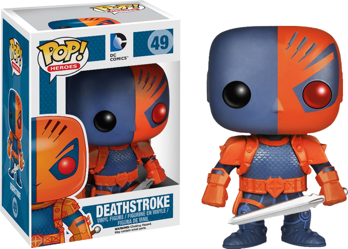 Funko Pop Vinyl - Deathstroke Funko Clipart (700x500), Png Download