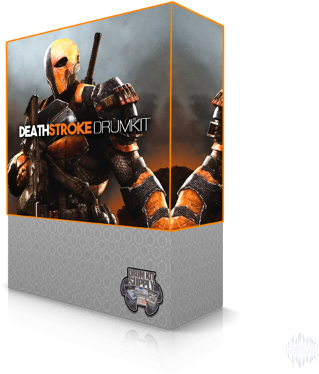 Drumkitsupply Deathstroke Drum Kit Wav - Deadshot Y Deathstroke Son El Mismo Clipart (600x600), Png Download