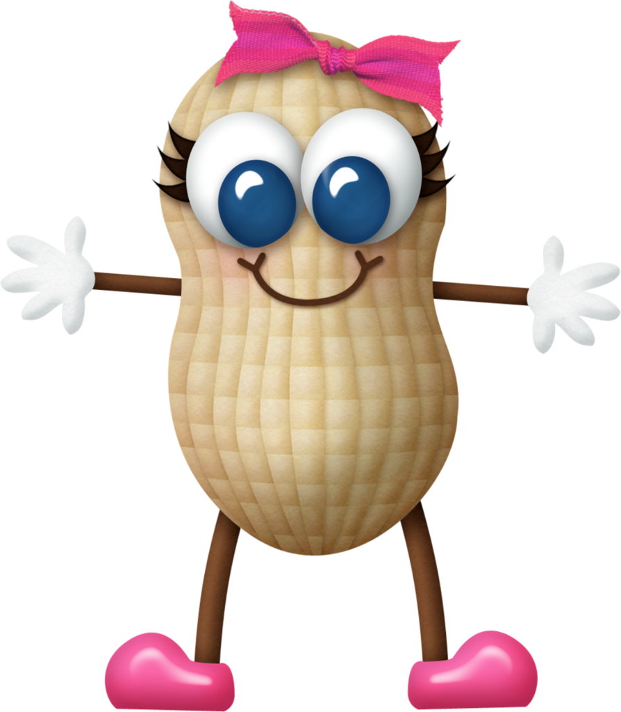 Peanut Clipart Animated - Imagenes De Cacahuates Animados - Png Download (894x1024), Png Download