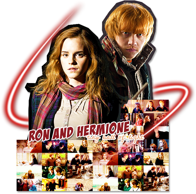 Sidekicks [ Ron ♥ Hermione ] - Flyer Clipart (700x700), Png Download