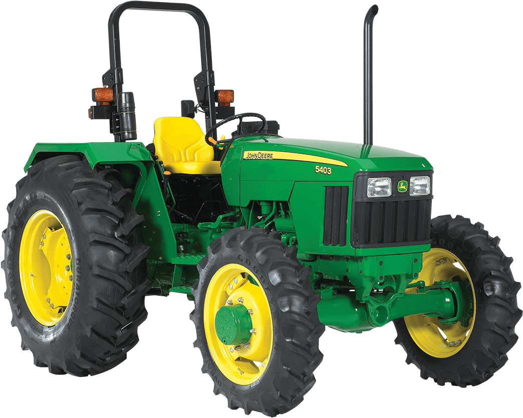 Transport - 2017 John Deere 5045e Clipart (1200x1036), Png Download