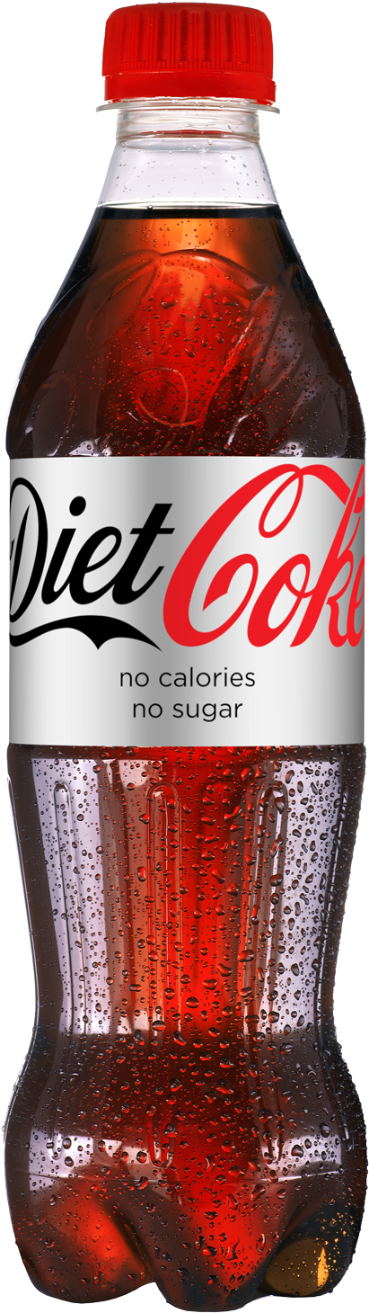 Diet Coke Bottle 24 X 500ml - Coca Cola Bottle 500ml Clipart (1500x1500), Png Download