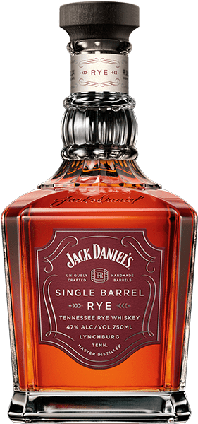Single Barrel Rye - Jack Daniels Single Barrel Rye Clipart (480x650), Png Download