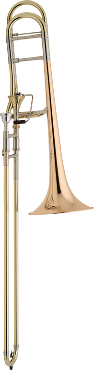 Bach Stradivarius Lt42afgas Artist Series Trombone Clipart (300x1179), Png Download