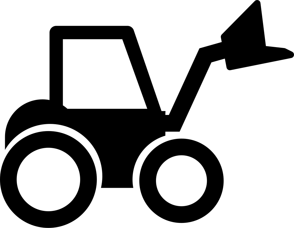Png File - Tractor Icon Png Clipart (980x760), Png Download