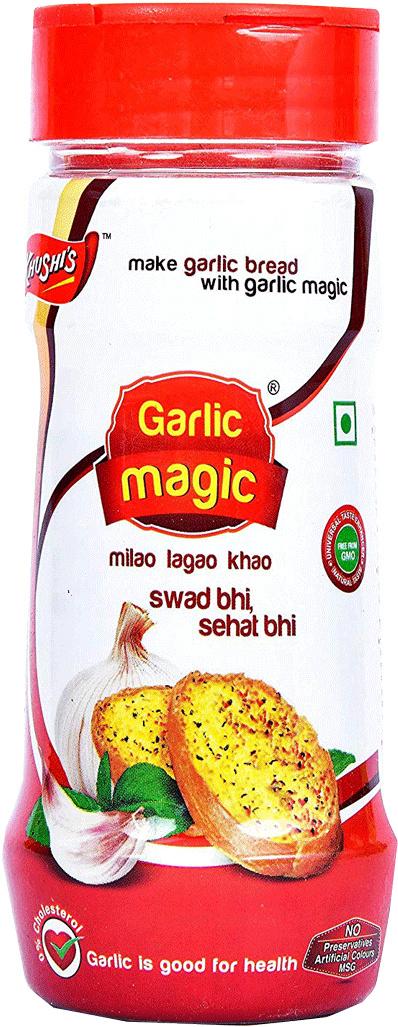 Garlic Magic Bottle Png - Khushi Foods Clipart (1080x1080), Png Download