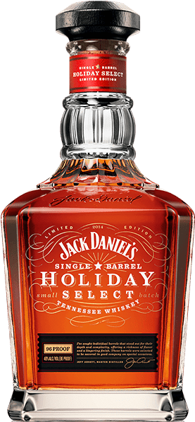 2014 Holiday Select - Jack Daniels Single Barrel Proof Clipart (542x650), Png Download