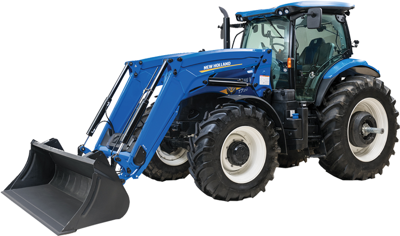 New Holland T4 75 Loader Clipart (900x610), Png Download