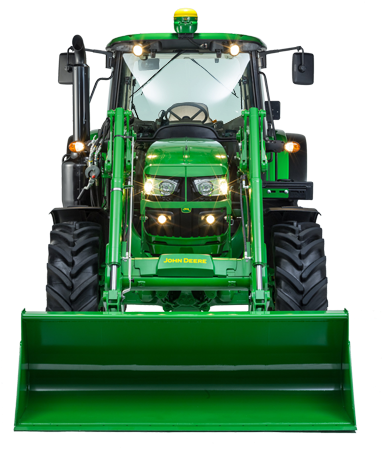 New 6110m Utility Tractor - Model Car Clipart (1366x768), Png Download