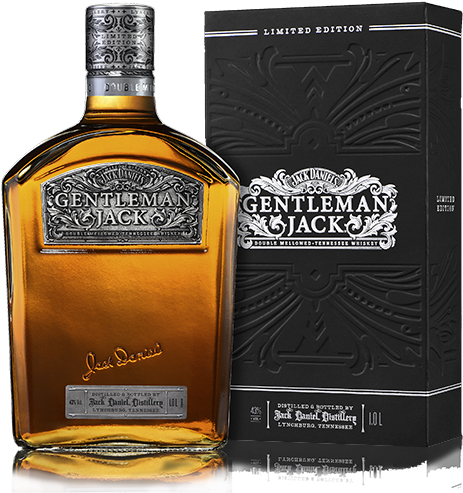 1 Litre Jack Daniel's Gentleman Jack Limited Edition - Jack Daniels Gentleman Jack Limited Edition Clipart (500x617), Png Download