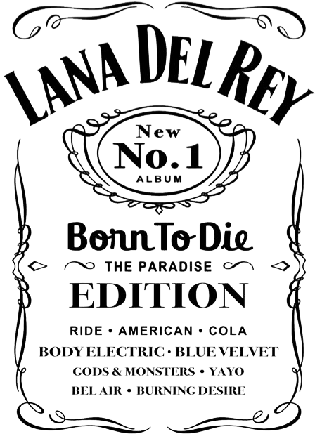 500 X 659 13 - Born To Die Png Clipart (500x659), Png Download