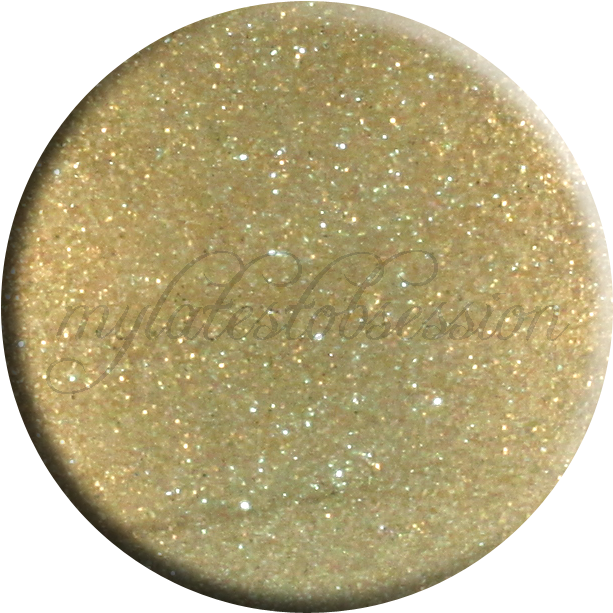 Cg 5 Golden Rings Drop - Glitter Clipart (664x668), Png Download