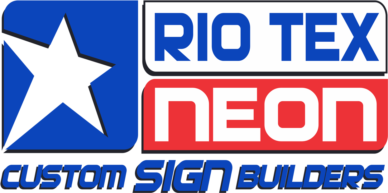 Rio Tex Neon Signs Rio Tex Neon Signs Clipart (1596x796), Png Download