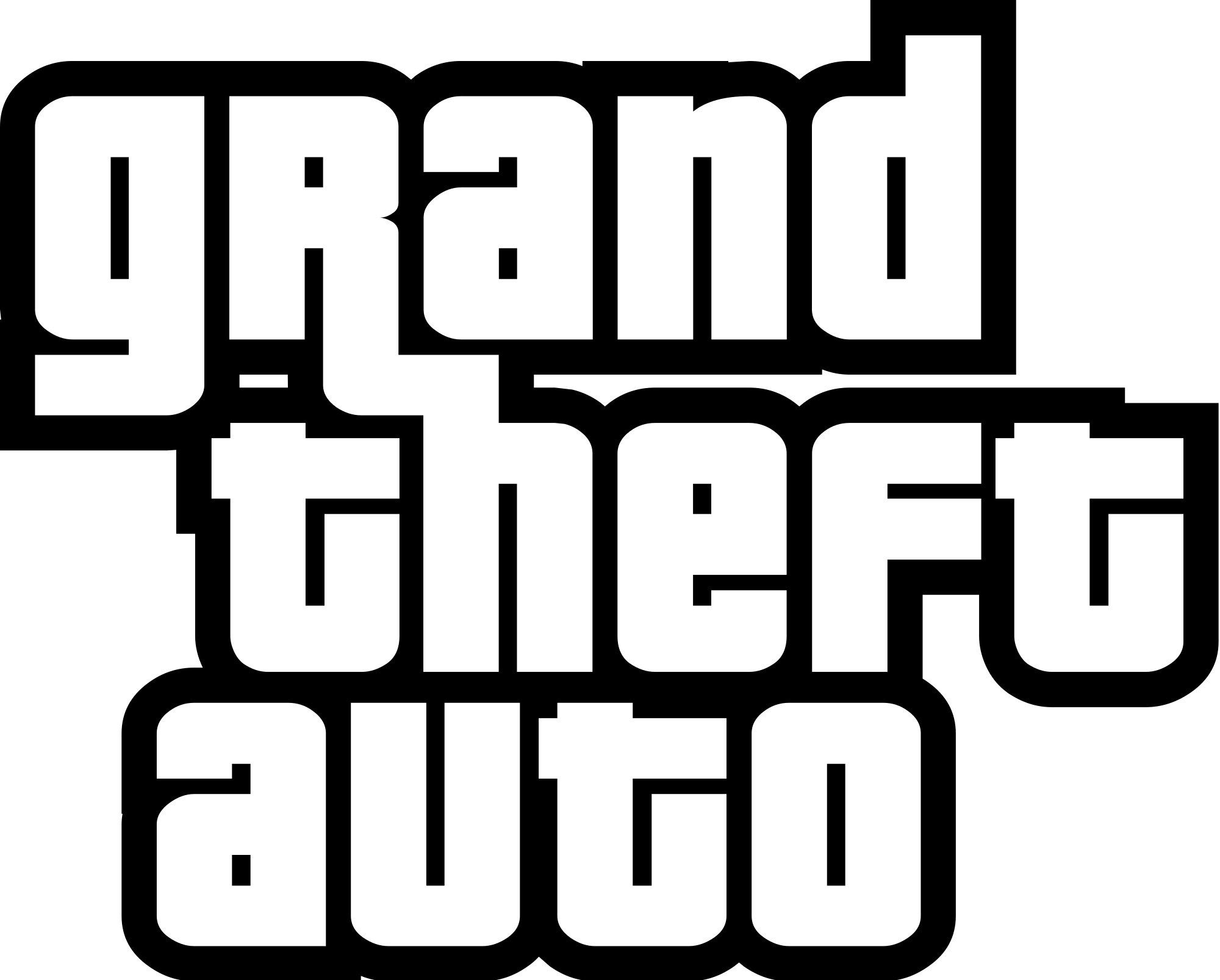 Grand Theft Auto Clipart (1200x964), Png Download