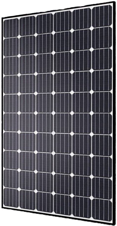 Solar Photovoltaic Comparision - Panasonic 330w Solar Panel Clipart (472x970), Png Download