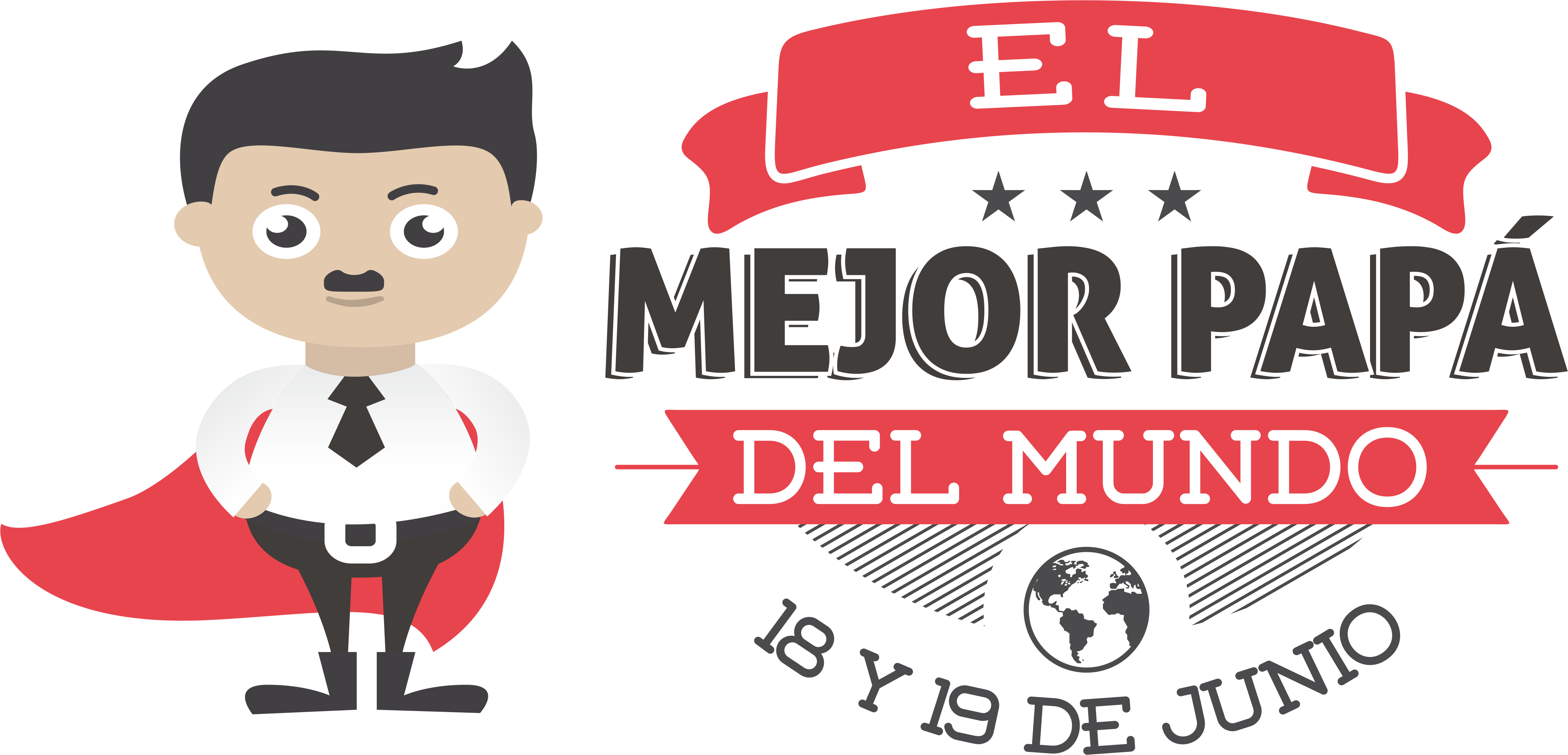 Se Lanza La Promo “el Mejor Papá Del Mundo“ - Children Clipart (4602x2216), Png Download