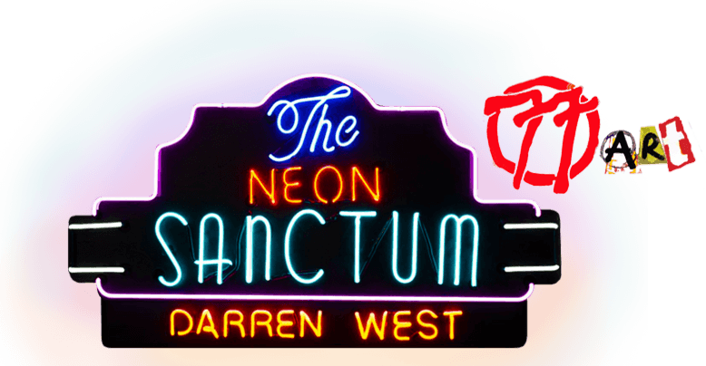 Neon Sanctum - Neon Sign Clipart (778x404), Png Download