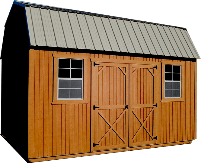 Weatherking Side Lofted Barn - Shed Clipart (666x542), Png Download