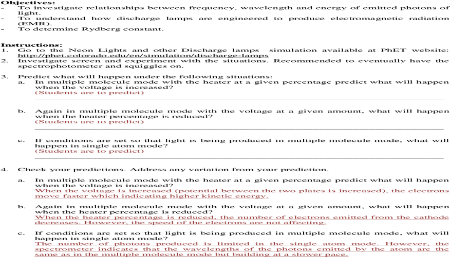 Discharge Lamps Phet Answers Clipart (1200x630), Png Download