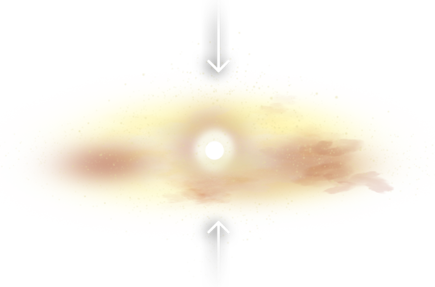 Solar System 6 - Star Clipart (886x586), Png Download