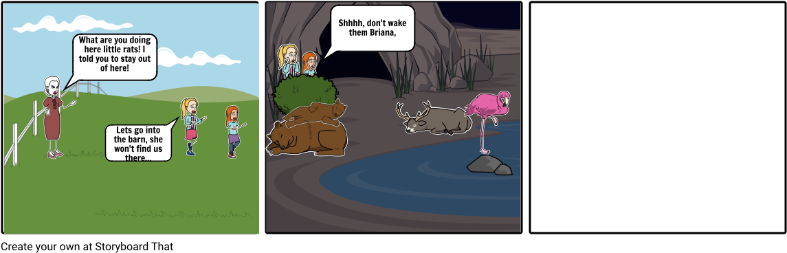 The Barn - Cartoon Clipart (1164x385), Png Download