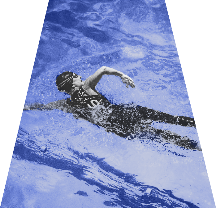 Swimming - Swimming Hd Clipart (698x670), Png Download