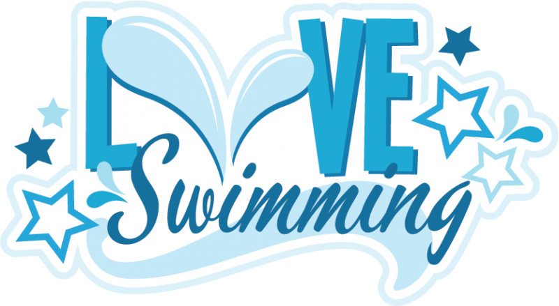 Svg Scrapbook Title Files Swim Team Cut - Graphic Design Clipart (800x439), Png Download