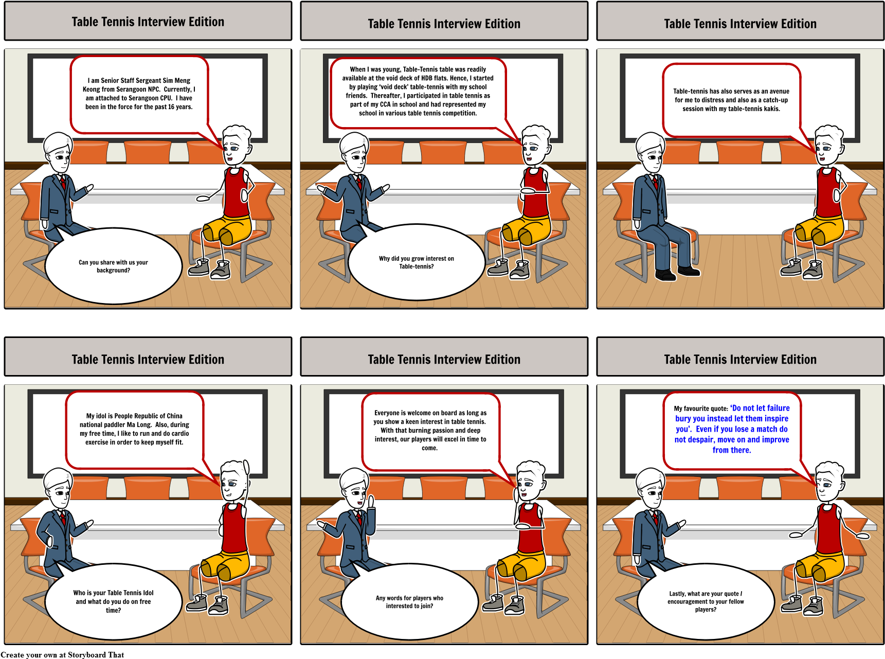 Tables Tennis Interview - Cartoon Clipart (1746x1305), Png Download