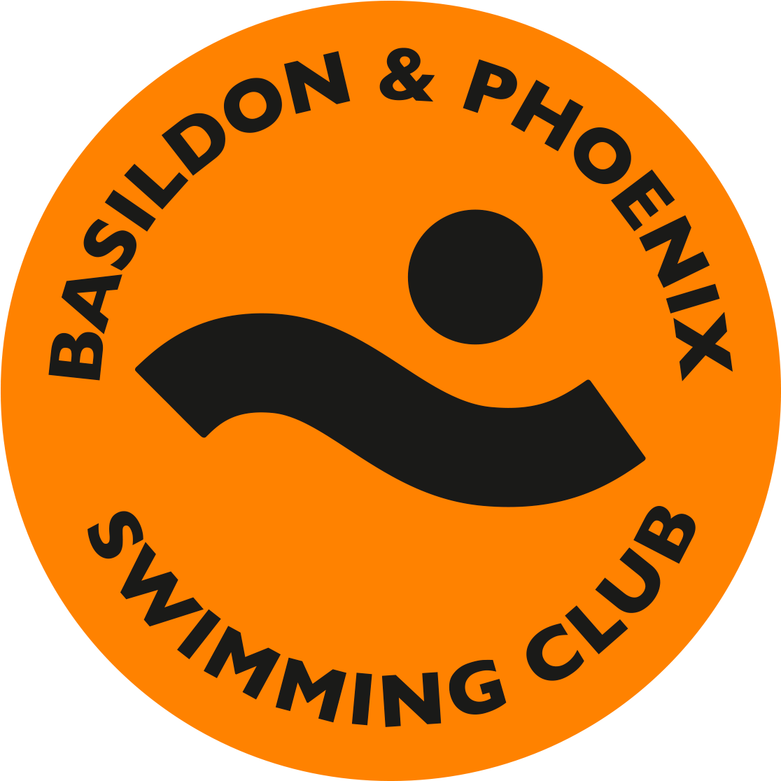 Phoenix Swimming Club - Circle Clipart (1200x1200), Png Download