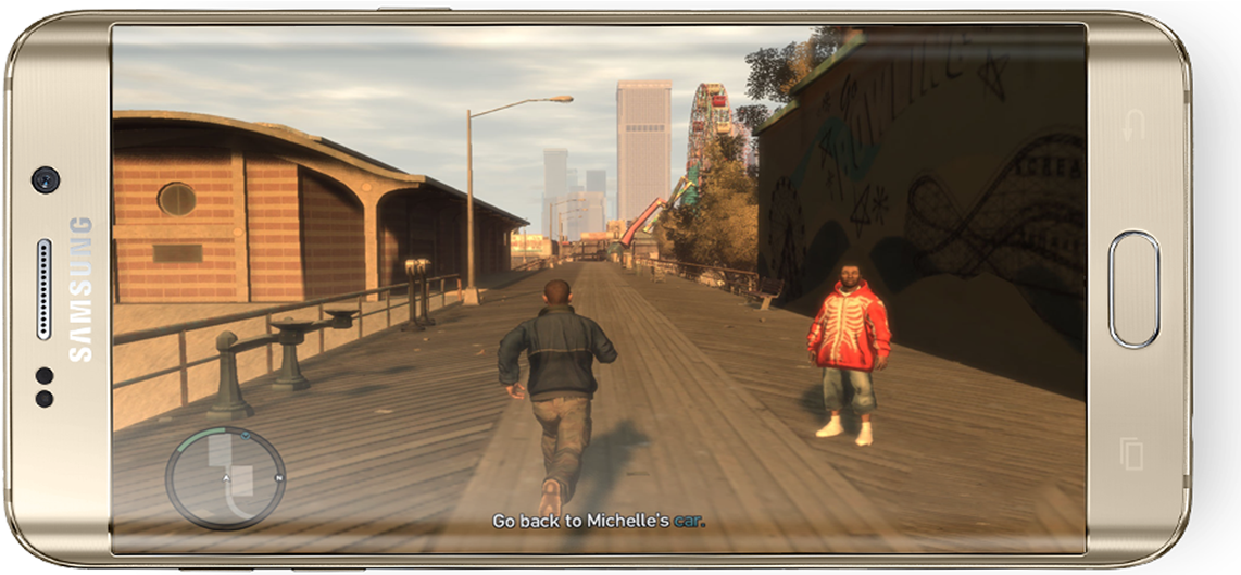 Gta 4 Apk - Pc Game For Core 2 Duo Clipart (1200x528), Png Download
