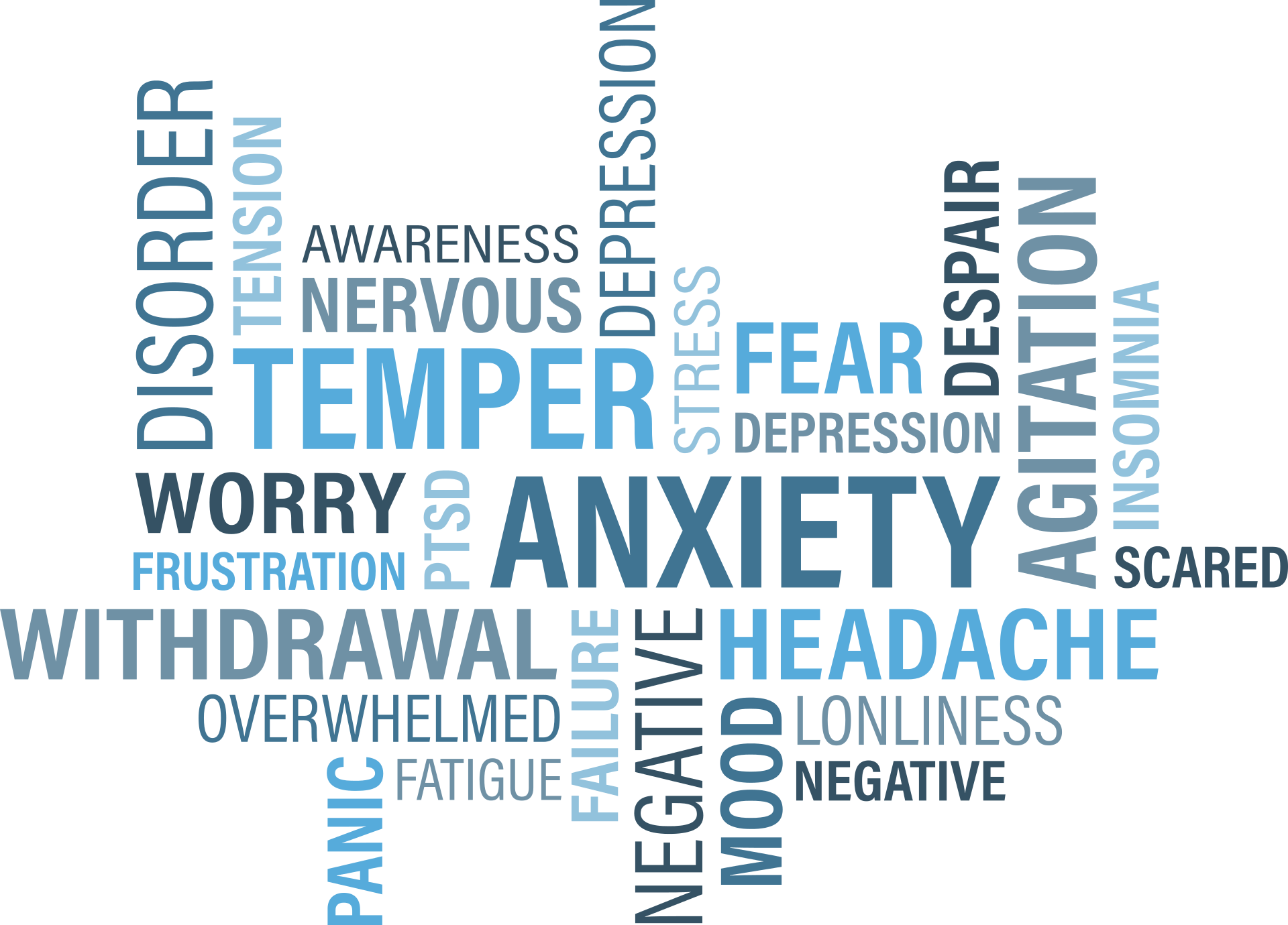 Anxiety-1337383 - World Mental Health Day 2018 Canada Clipart (1920x1380), Png Download