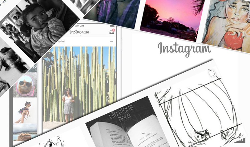 Insta-812x480 - Publicaciones De Instagram 2018 Clipart (812x480), Png Download