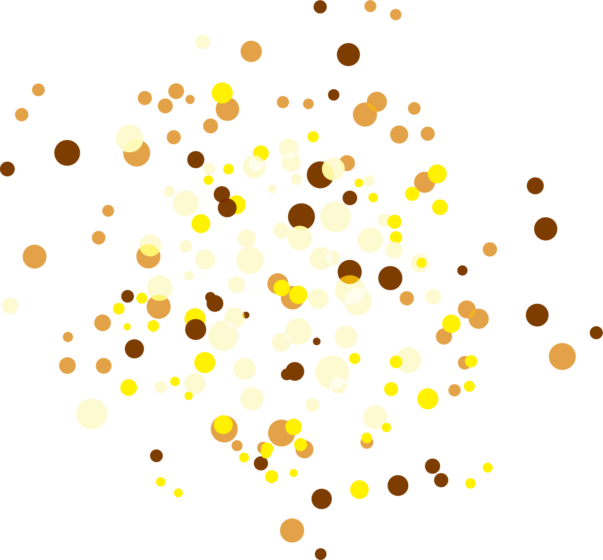 Clip Art Dream Colorful Dots Transprent - Aesthetic Dots - Png Download (2001x1857), Png Download